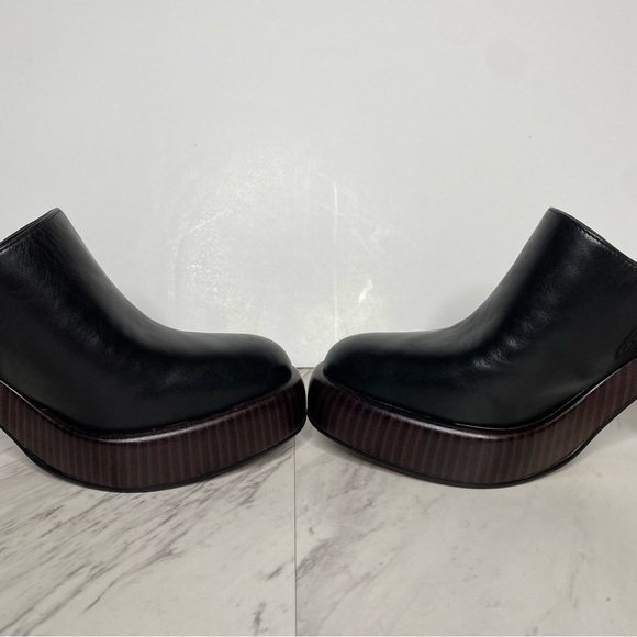 Sam Edelman Shiloh Black Leather Heeled Mule 9 1/2 M - Picture 6 of 14